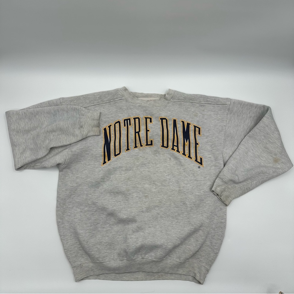 Galt Crew Men’s Large Notre Dame Fighting Irish Vintage crewneck sweatshirt READ
